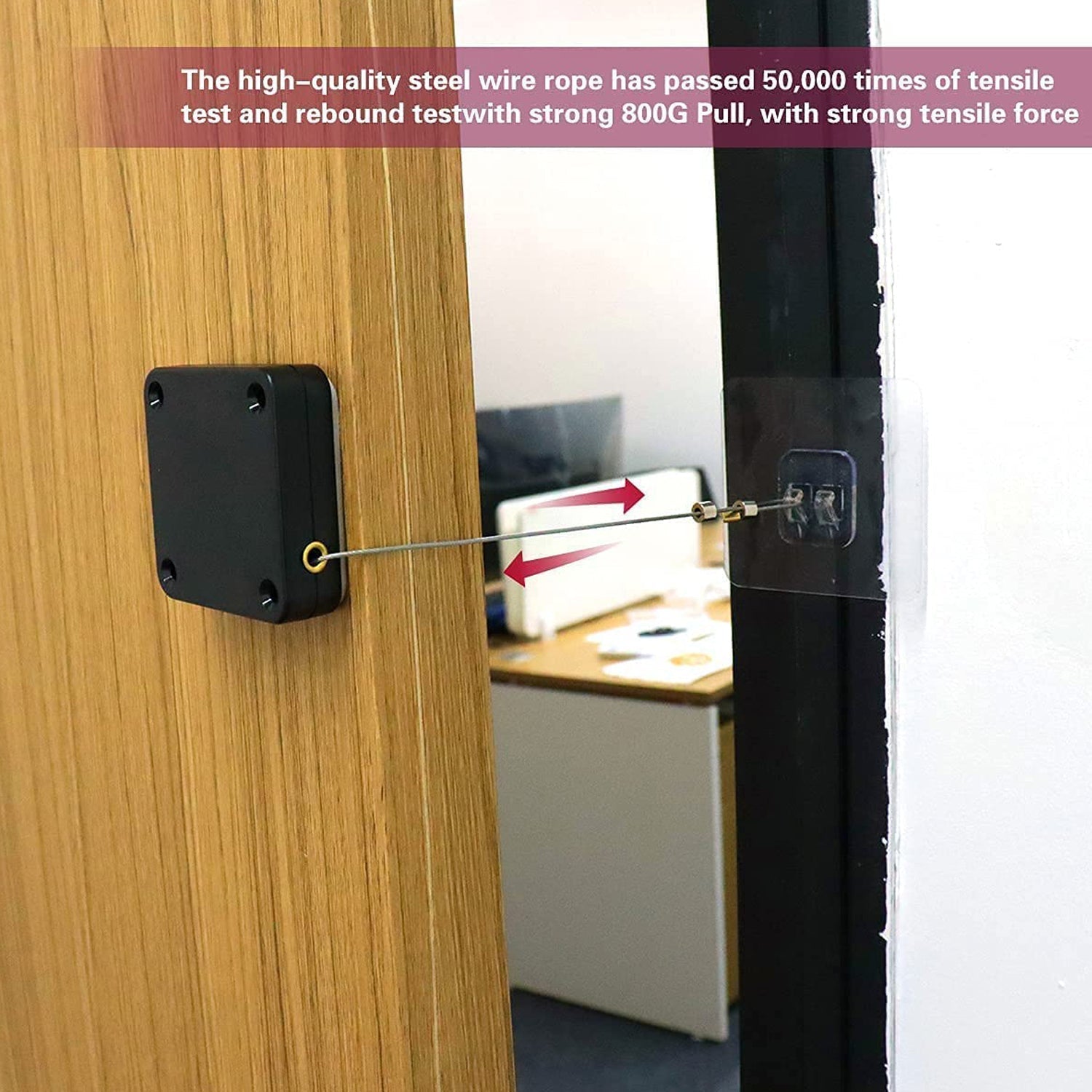 High-quality automatic door closer with easy installation. High-quality automatic door closer with easy installation.